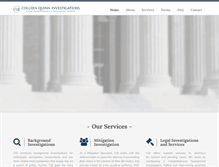 Tablet Screenshot of cqinvestigations.com